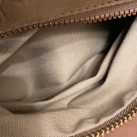 Bardot Rose Women’s Medium Tan Vegan Leather Satchel Shoulder Bag. - Picture 8 of 12